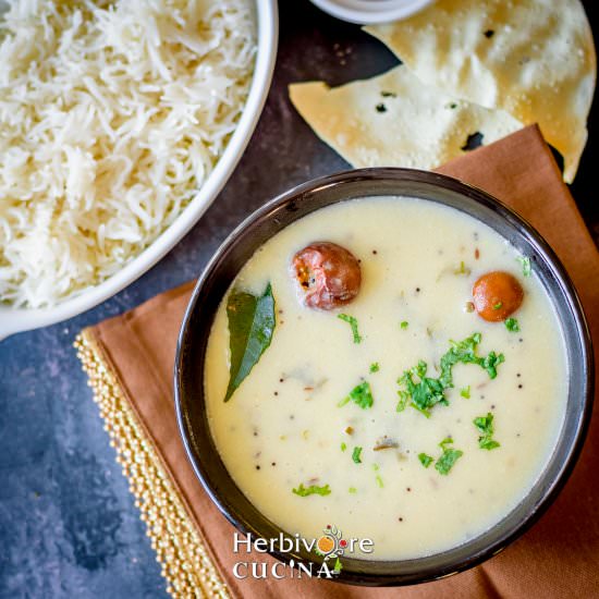 Instant Pot Gujarati Kadhi and Rice