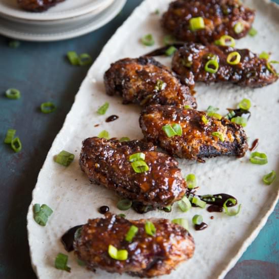 Crispy Peking Chicken Wings