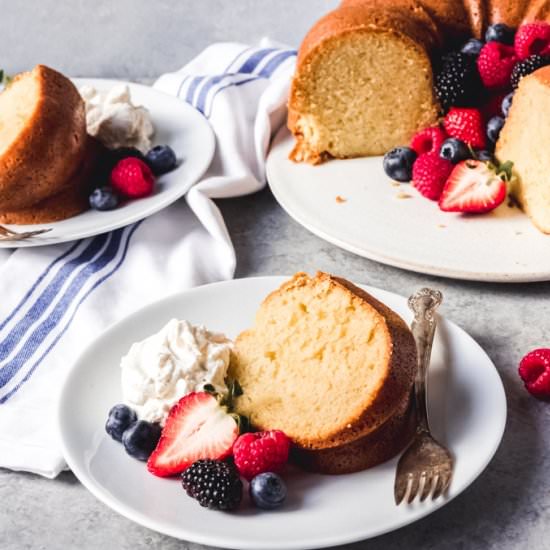 Sour Cream Pound Cake