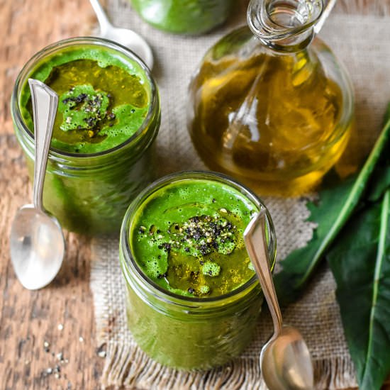 Creamy Dandelion Soup