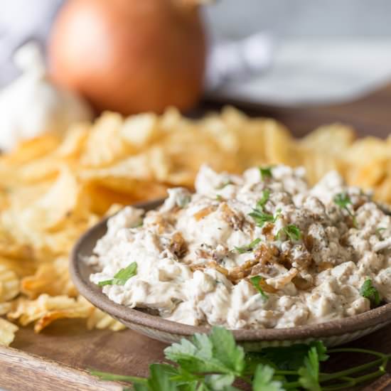 Garlic and Caramelized Onion Dip