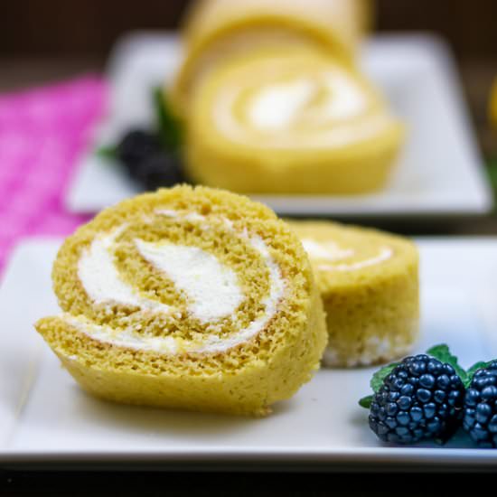 Lemon Cake Roll