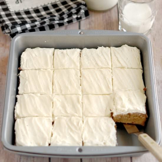 Malted Milk Blondies