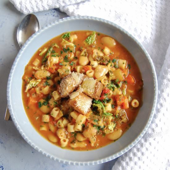 Instant Pot Minestrone Soup