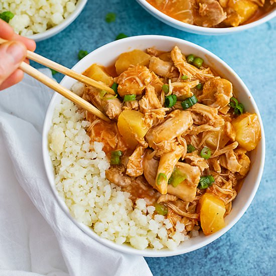 Sweet and Sour Chicken Thighs
