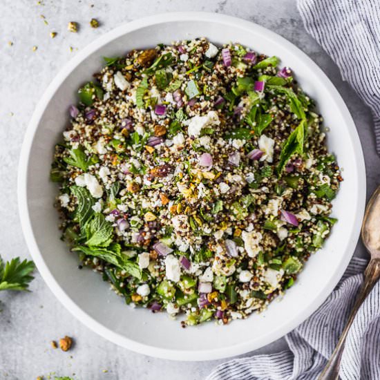 Middle Eastern Quinoa Salad