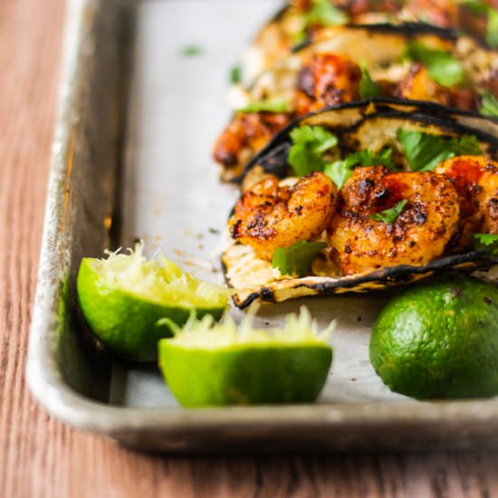 QUICK SHRIMP TACOS