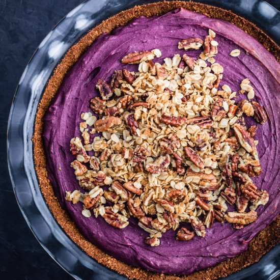Purple Sweet Potato Pie
