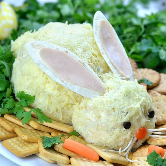 Easter Bunny Cheese Ball