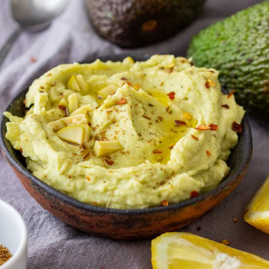 avocado hummus
