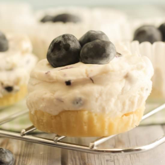 Blueberry Cheesecake Fat Bombs