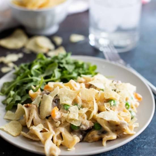 Instant Pot Tuna Noodle Casserole