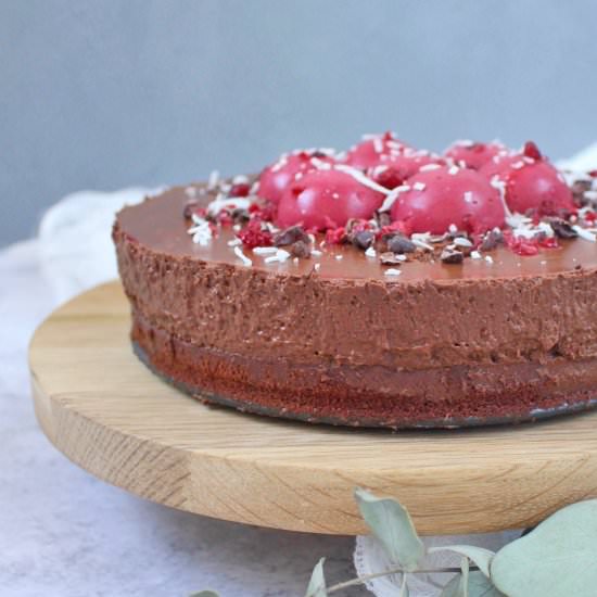 Double Chocolate Bavarois Cake