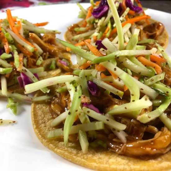 Healthified BBQ Chicken Tacos