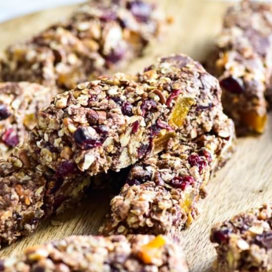 Peanut Butter Oat Energy Bars