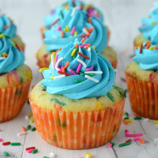 Funfetti Cupcakes