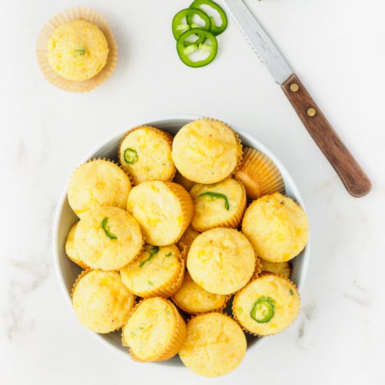 Mini Cornbread Muffins