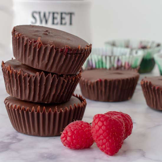 Chocolate Raspberry Cups