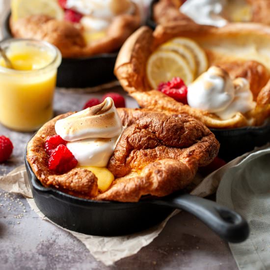 Lemon Dutch Baby pancake