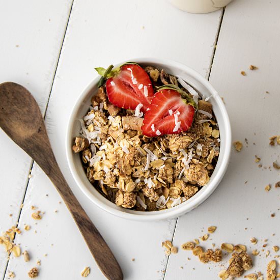 Almond Pulp Granola