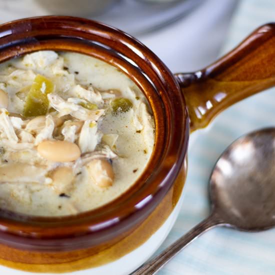 Creamy White Chicken Chili