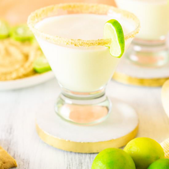 Sparkling Key Lime Pie Martini