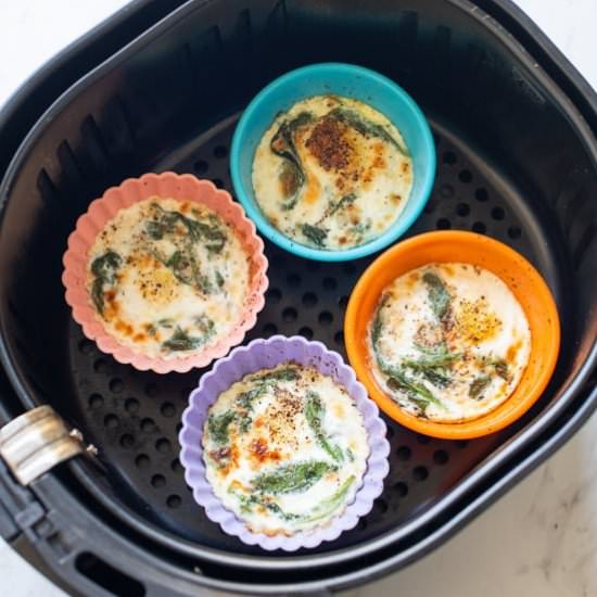 air fryer baked eggs