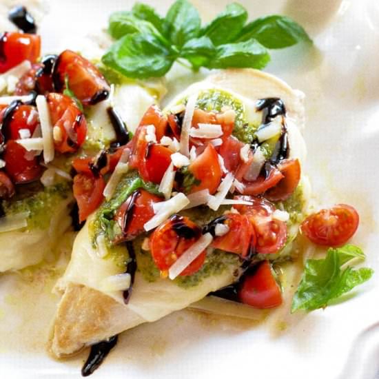 Pesto Bruschetta Chicken