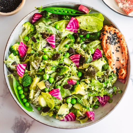 Green Goddess Spring Salad
