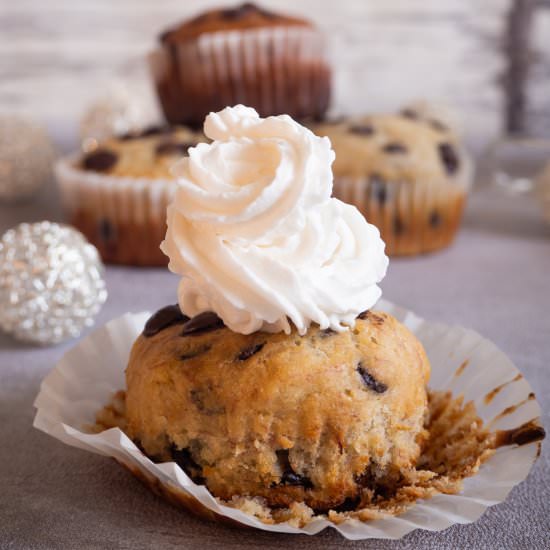 Banana Chocolate Chip Muffins