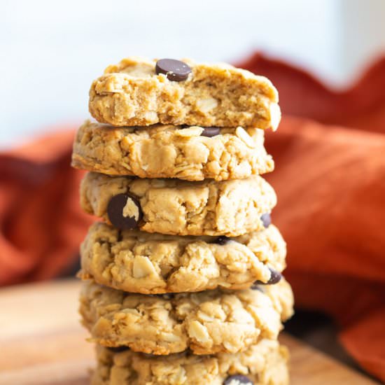 Peanut Butter Oatmeal Cookies