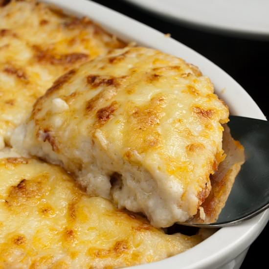 Layered Polenta Casserole