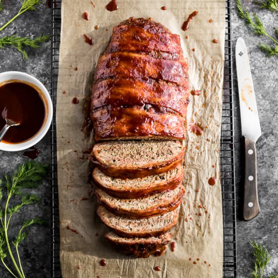 Bacon Wrapped Ranch Meatloaf