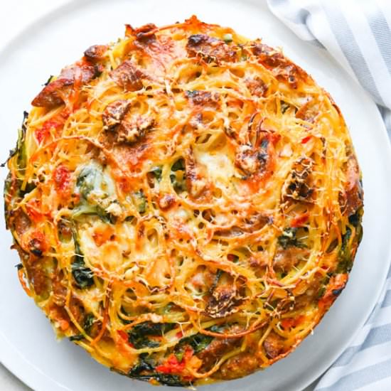Baked Spaghetti Pie