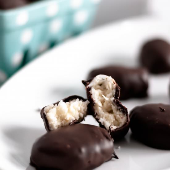 Chocolate Coconut Eggs