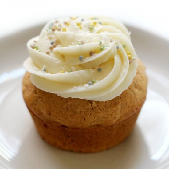GF/V Carrot Cake Cupcakes