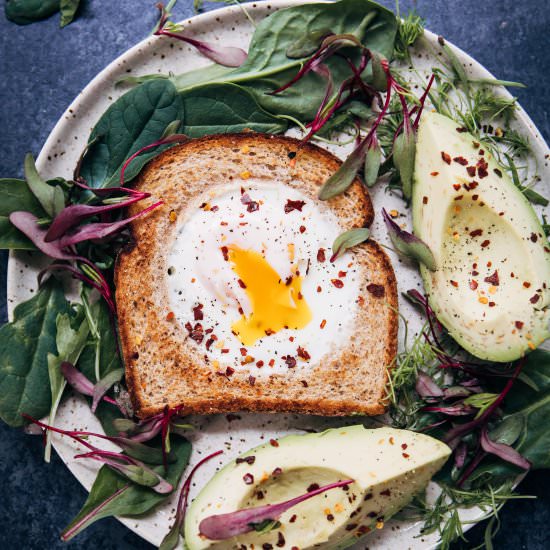 Egg-In-A-Hole Toast