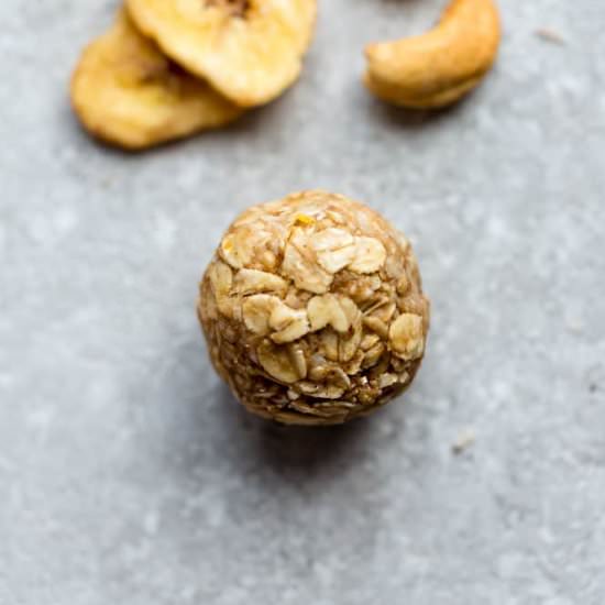 Banana Nut Energy Bites