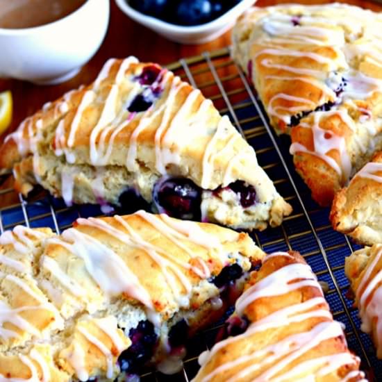 Gluten-Free Blueberry Scones