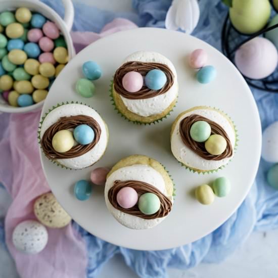 Easter Egg Cupcakes