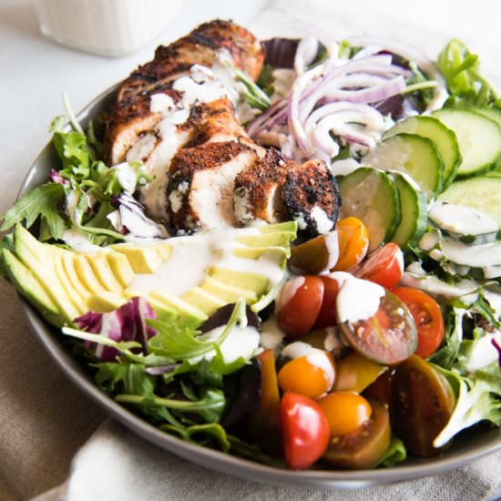 GRILLED CAJUN CHICKEN SALAD