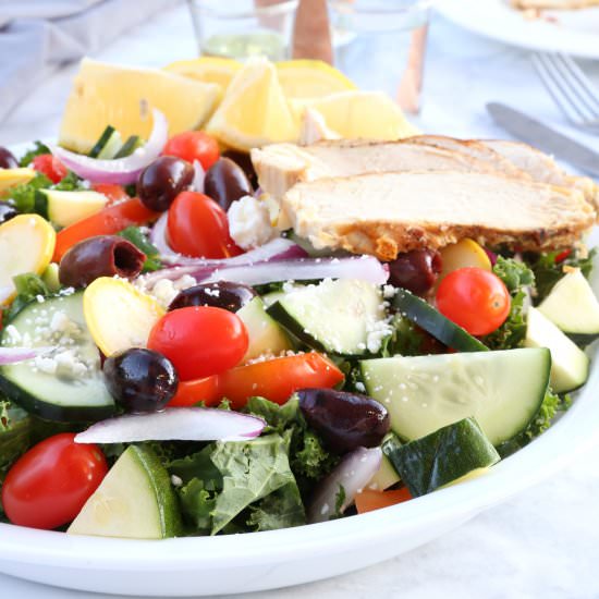 Mediterranean Kale Salad