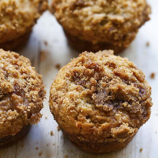 Banana Crumb Muffins