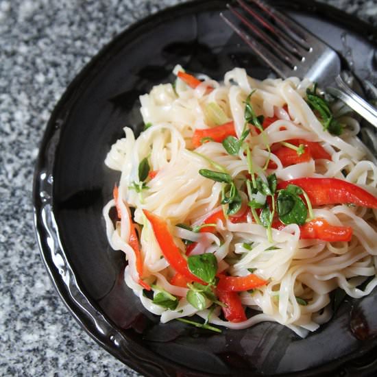 Seasoned Rice Noodle Salad