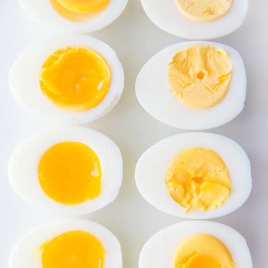 Easy Peel Hard and Soft Boiled Eggs