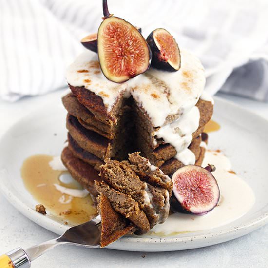 Buckwheat Pumpkin Pancakes