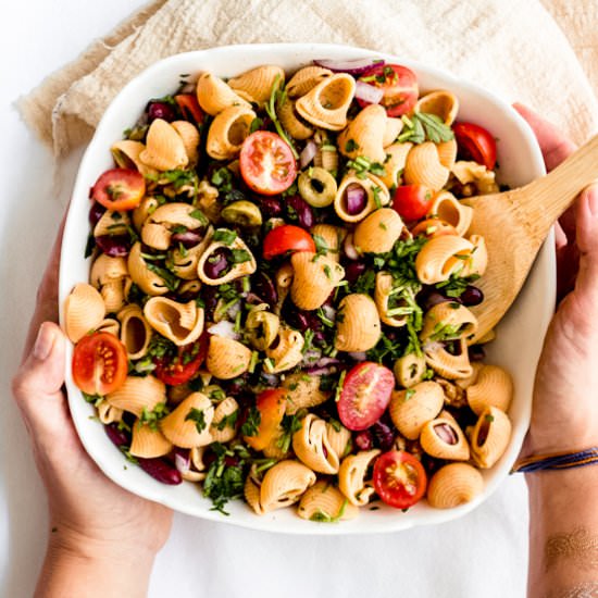 Kidney Bean Summer Pasta Salad