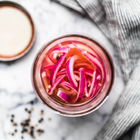 Quick Pickled Onions