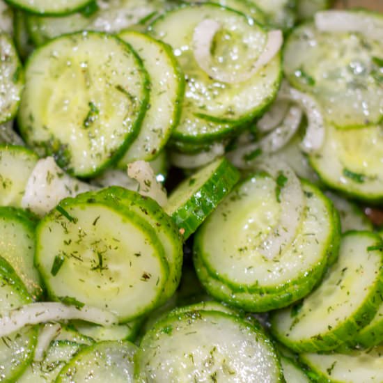 German Cucumber Salad