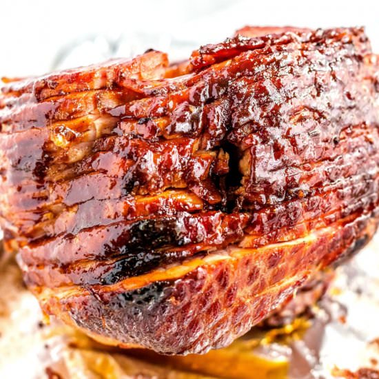 Slow Cooker Honey Baked Ham